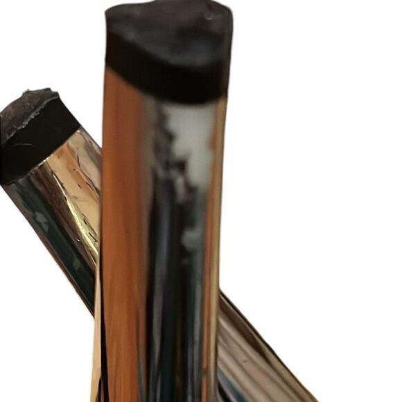 Red Saks Fifth Avenue Black Leather Booties Size 7 M - Picture 5 of 5